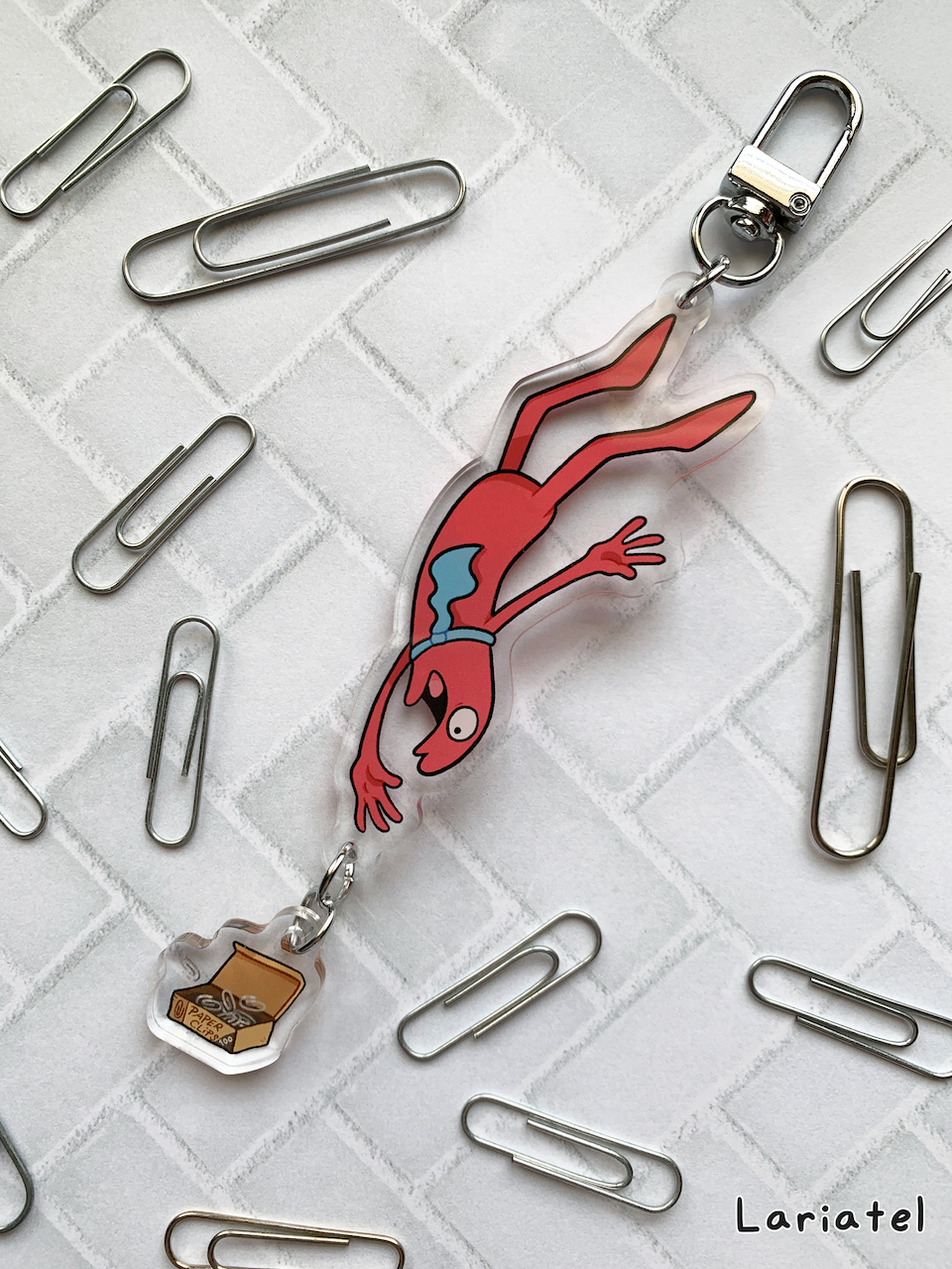 Paperclips - Linked Keychain