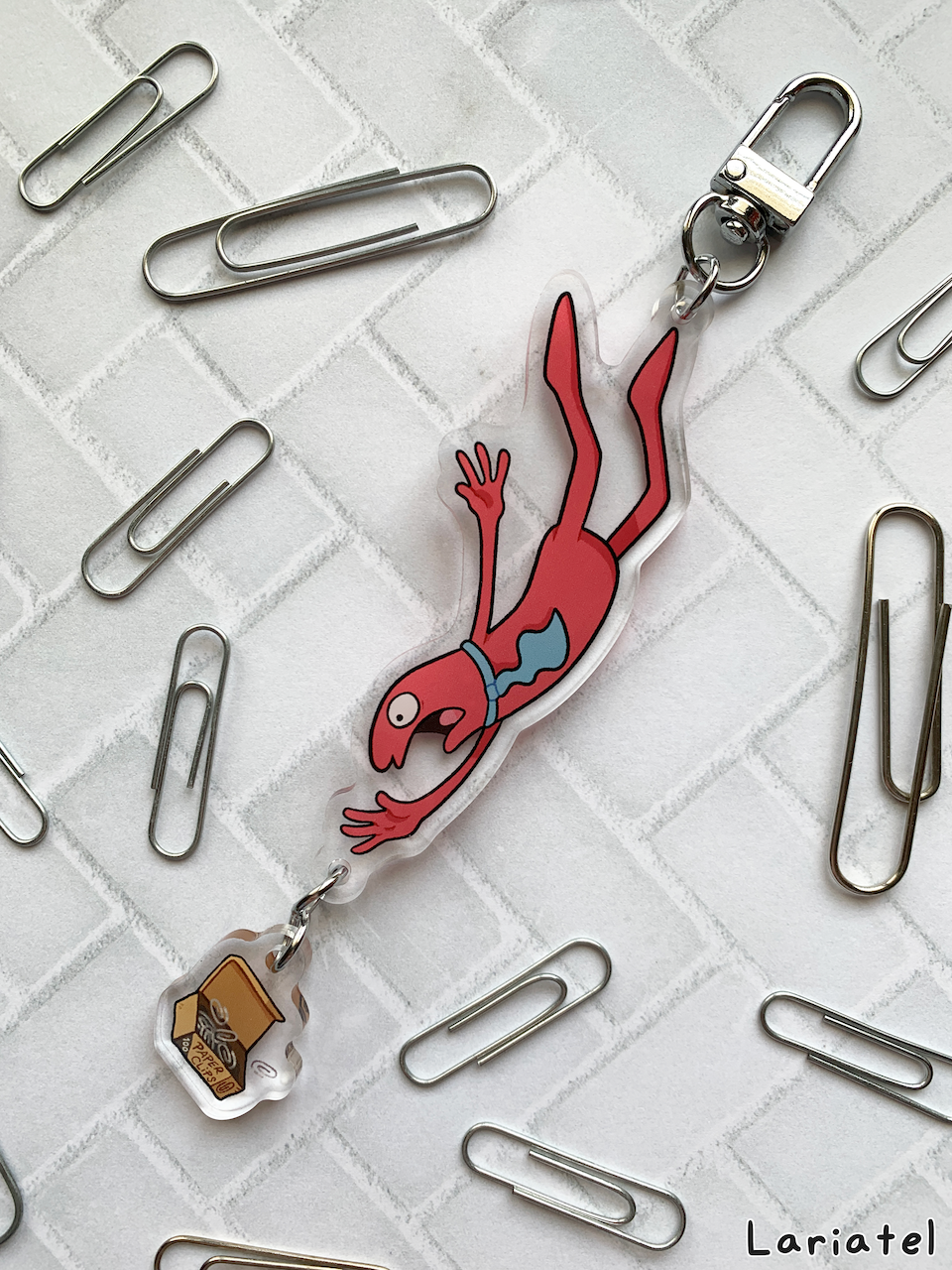 Paperclips - Linked Keychain