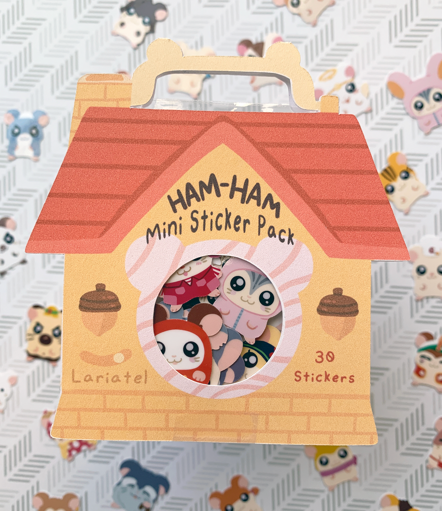 Ham-Ham Sticker Flakes
