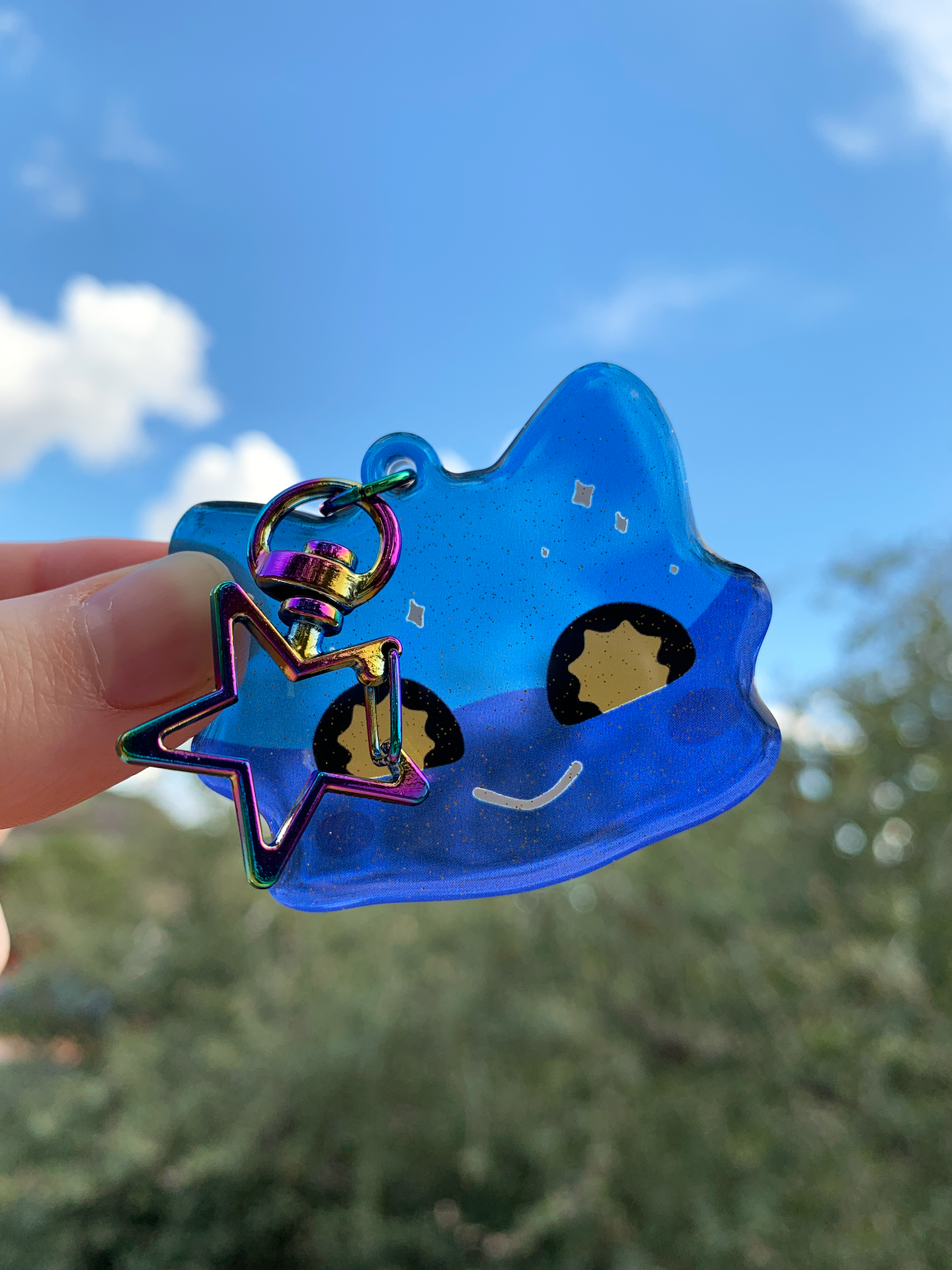 Space Sprite Keychain