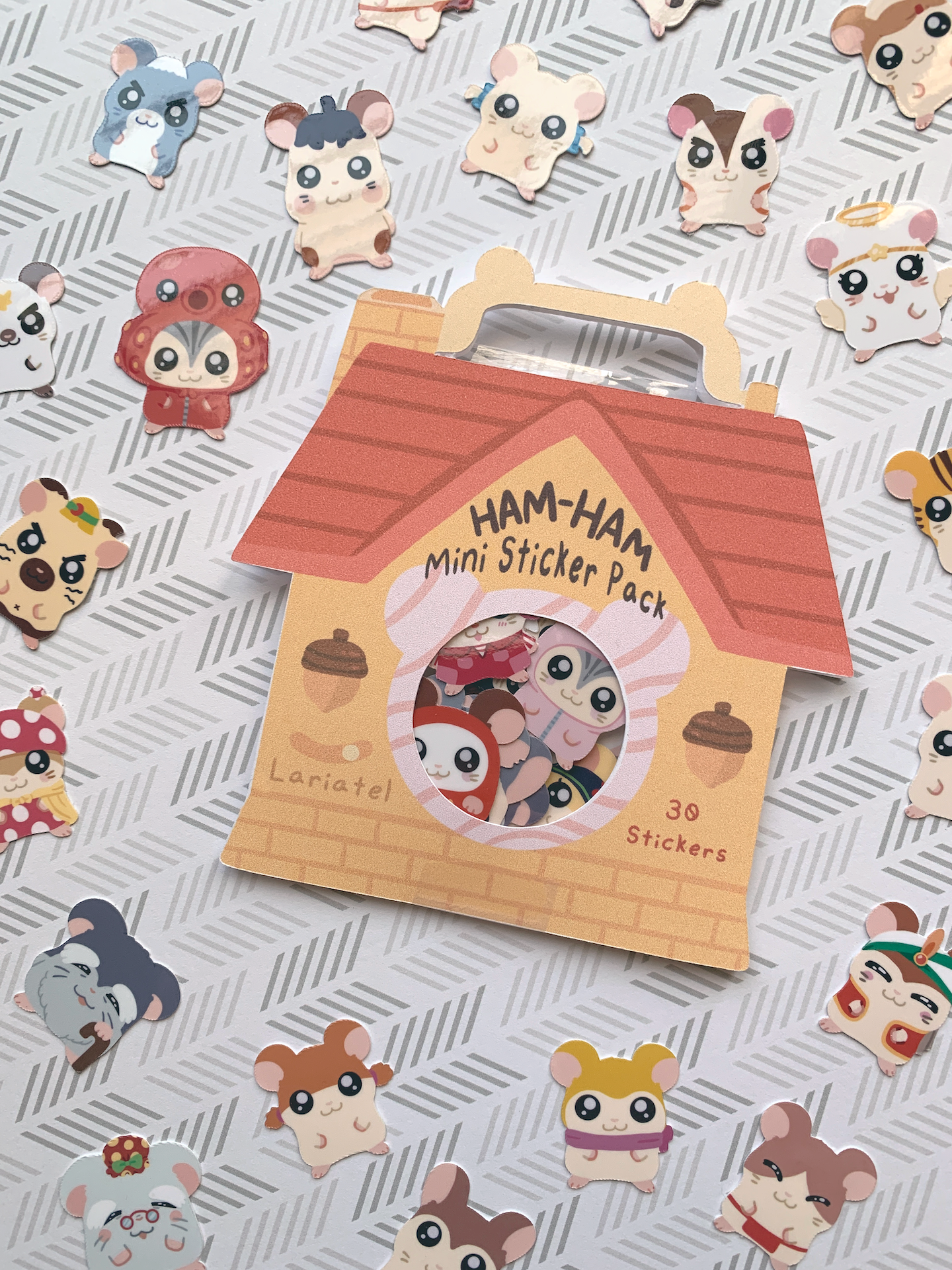 Ham-Ham Sticker Flakes