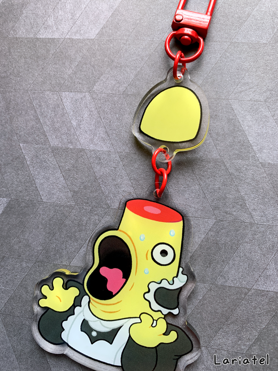 Charlie Linked Keychain