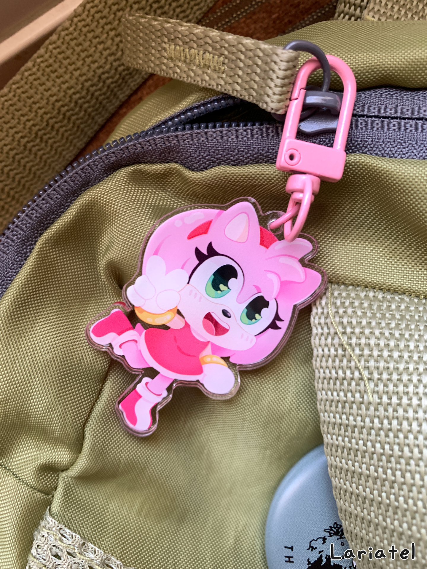 Amy Rose Keychain