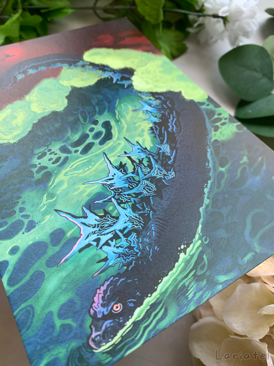 Minus One - Large Postcard