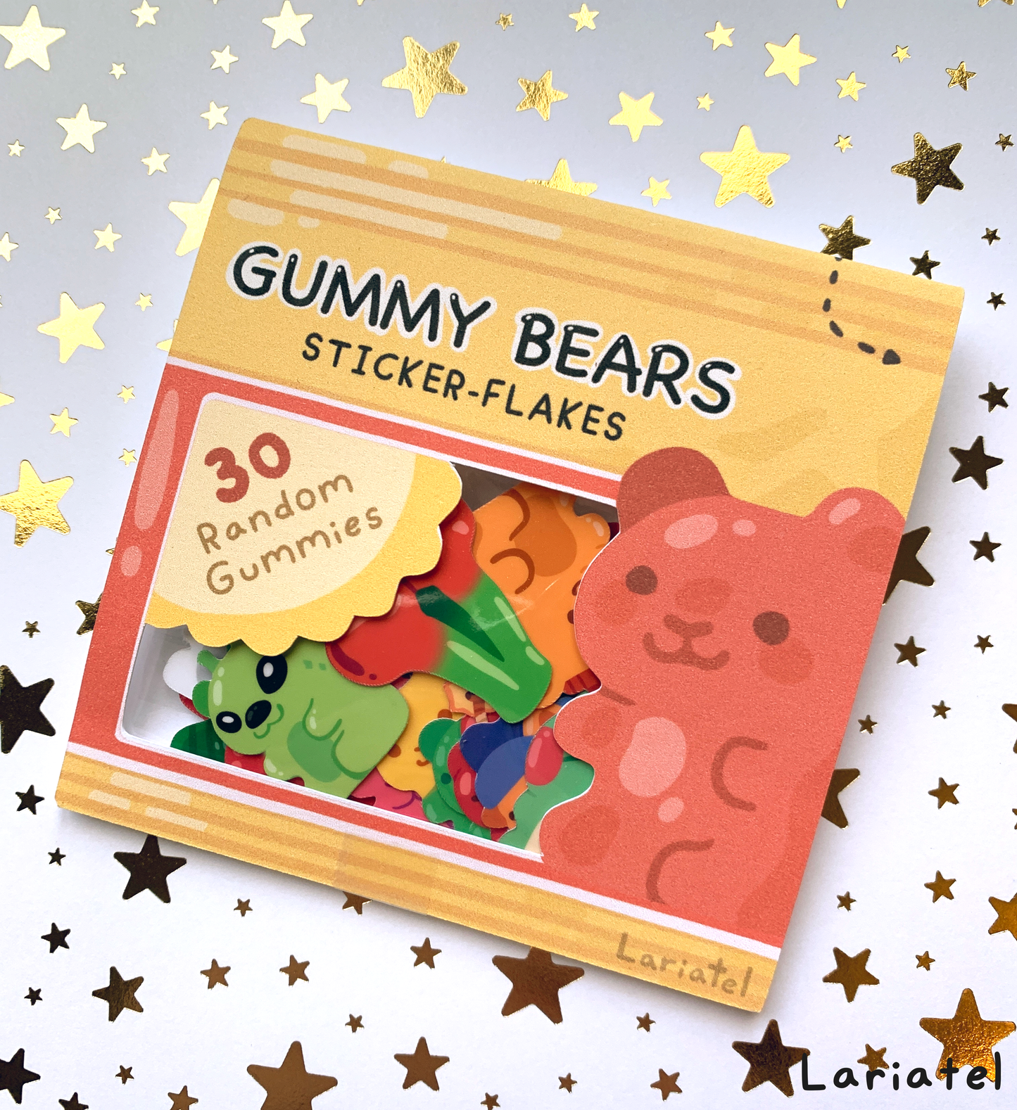 Gummy Sticker Flakes