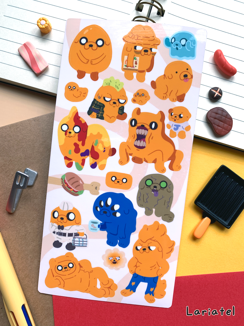 Jake Sticker Sheet