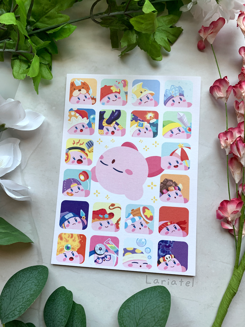 Copy Abilities - Large Postcard