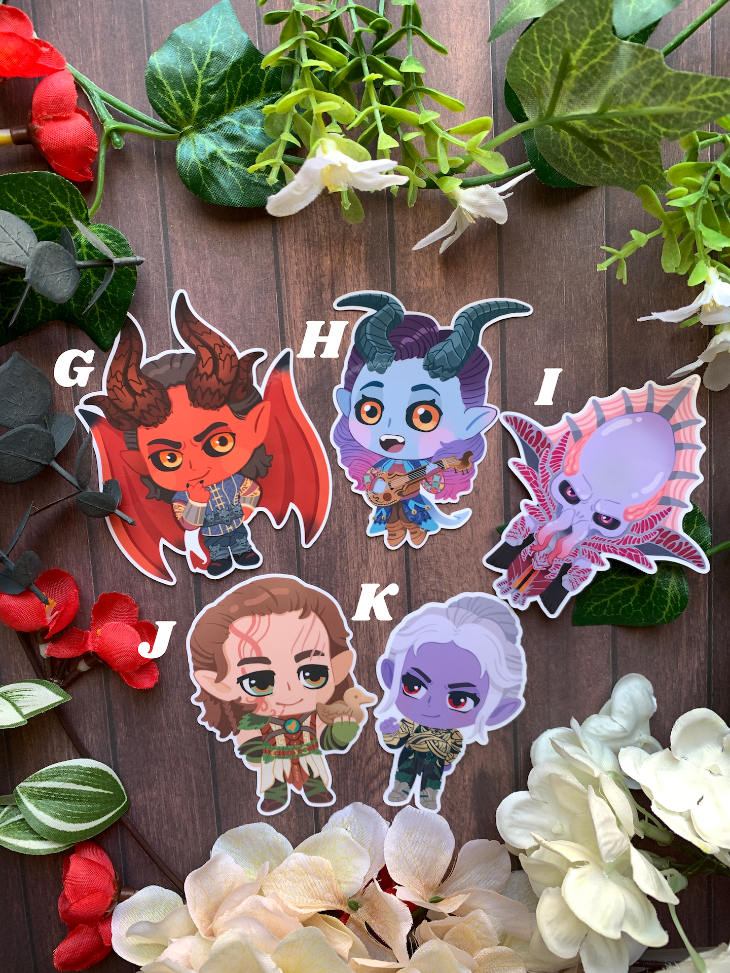 Baldurs Stickers