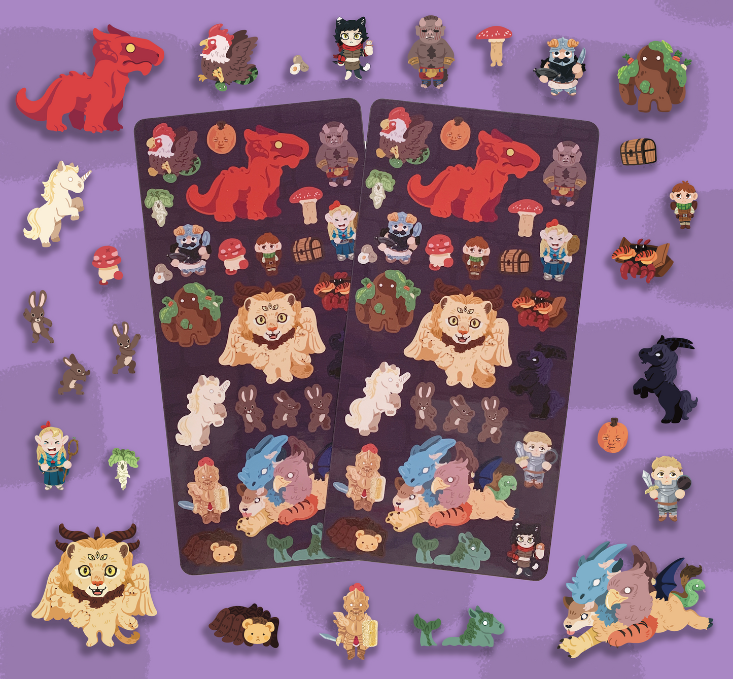 Dungeon Meshi Sticker Sheet