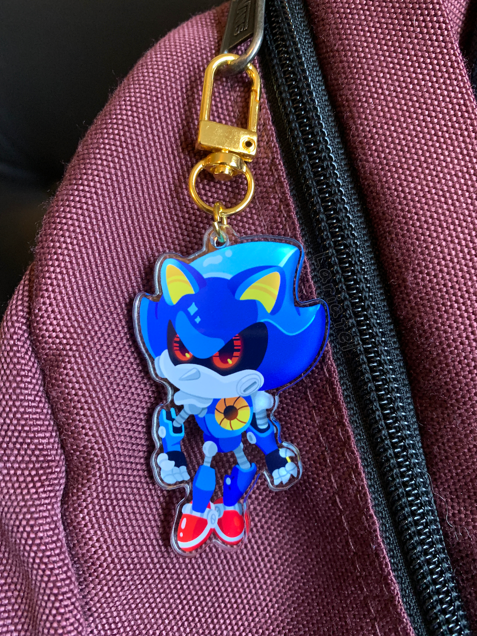 Blue Blur Keychains