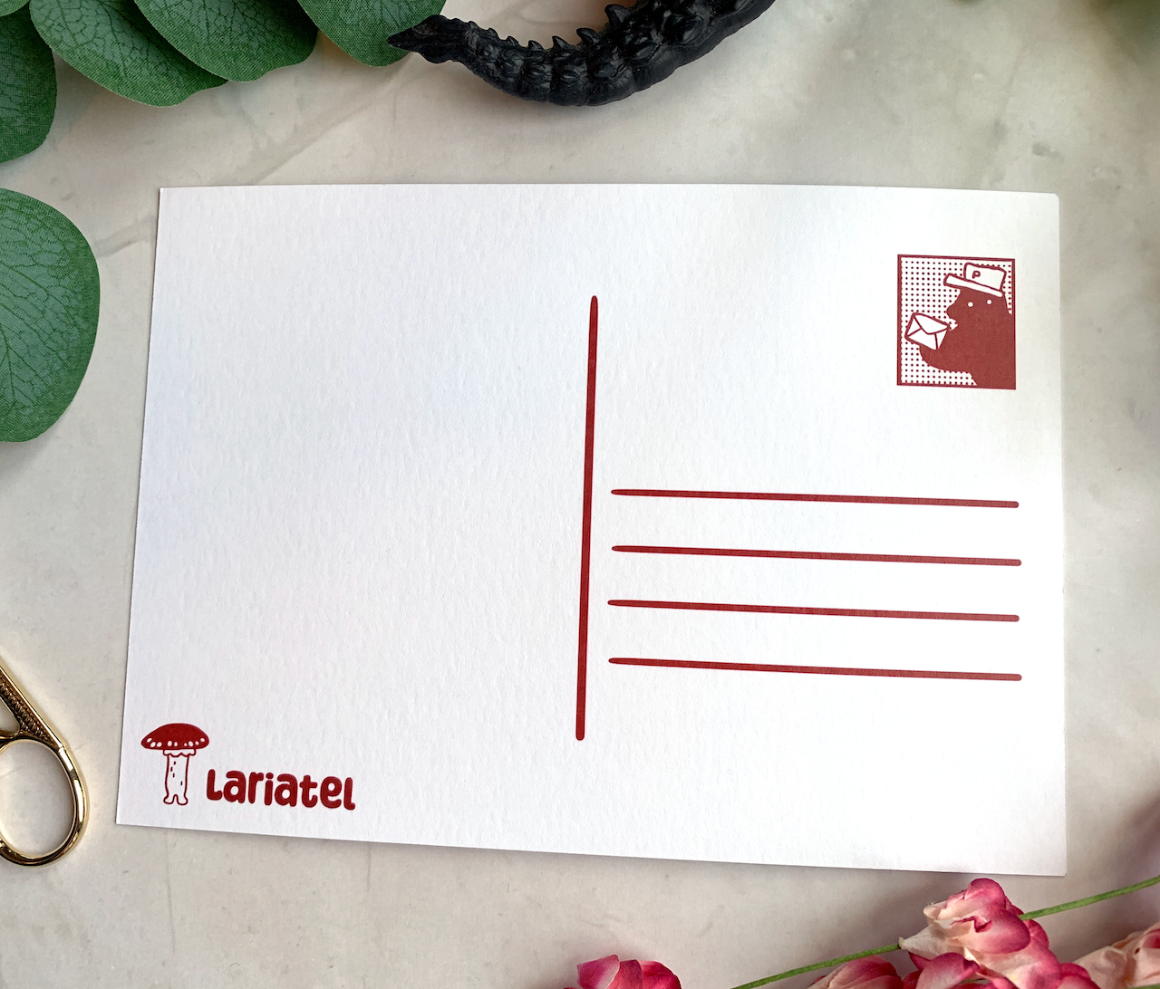 Dungeon Monsters - Large Postcard