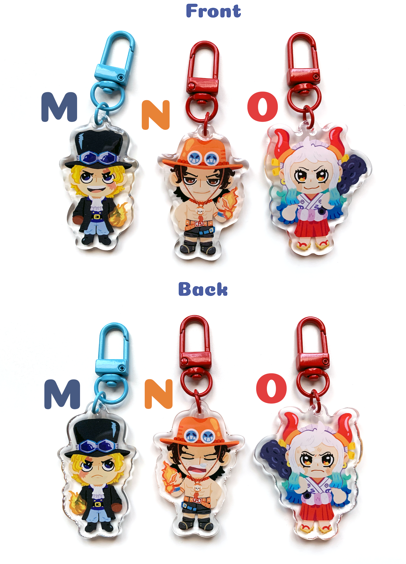 Pirate Crew Keychains (Final Stock)