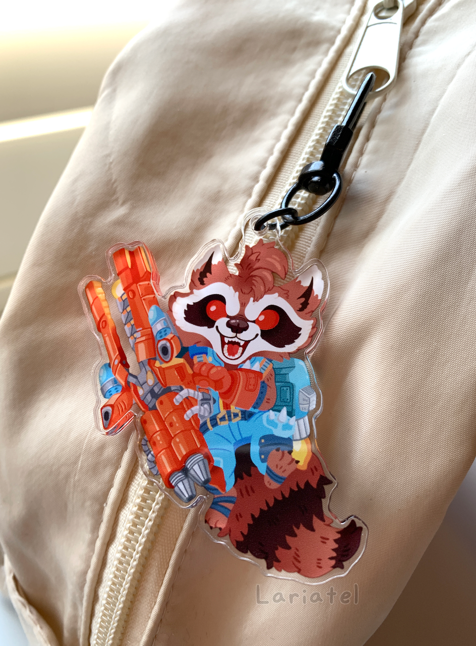 Rocket Keychain
