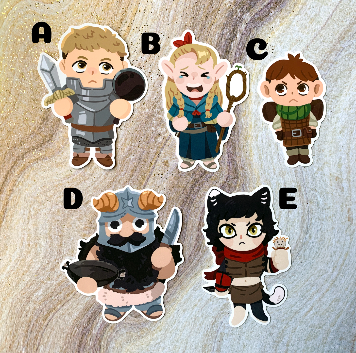 Meshi Stickers - Series 1