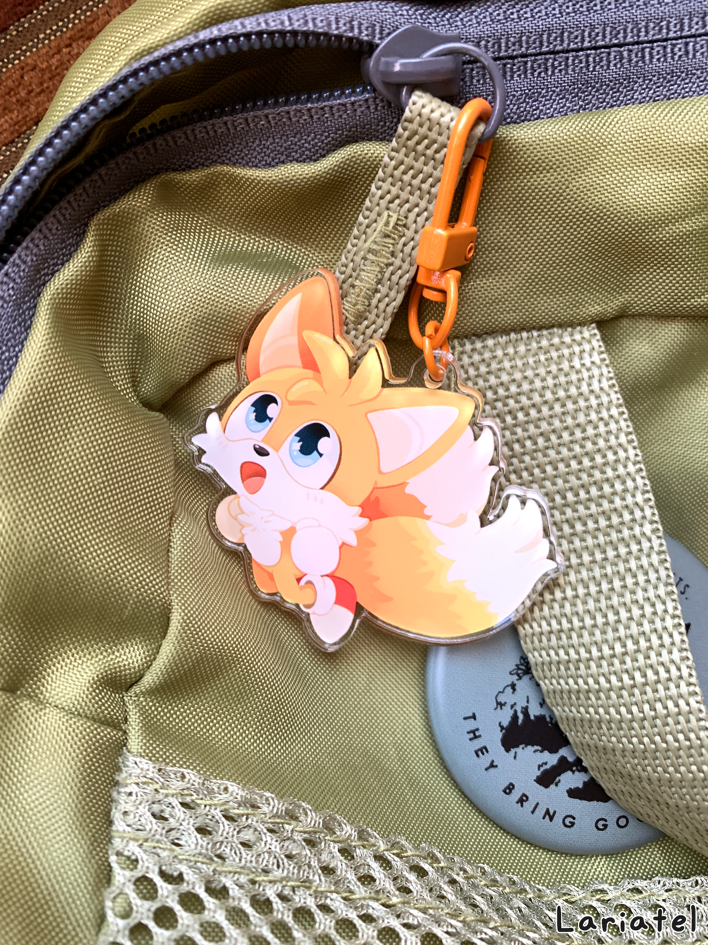 Tails Keychain