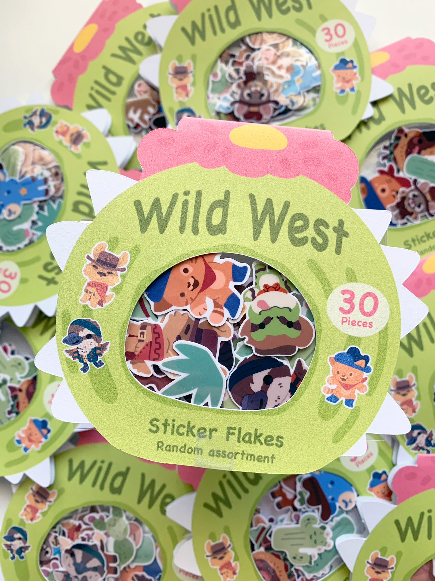 Wild West Sticker Flakes