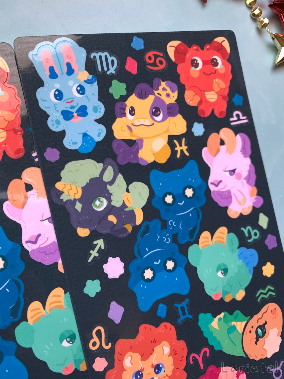 Zodiac Sticker Sheet