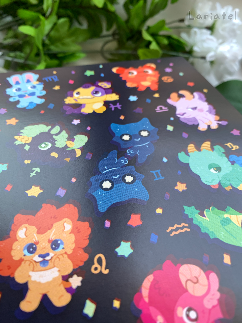 Zodiac - Large Postcard