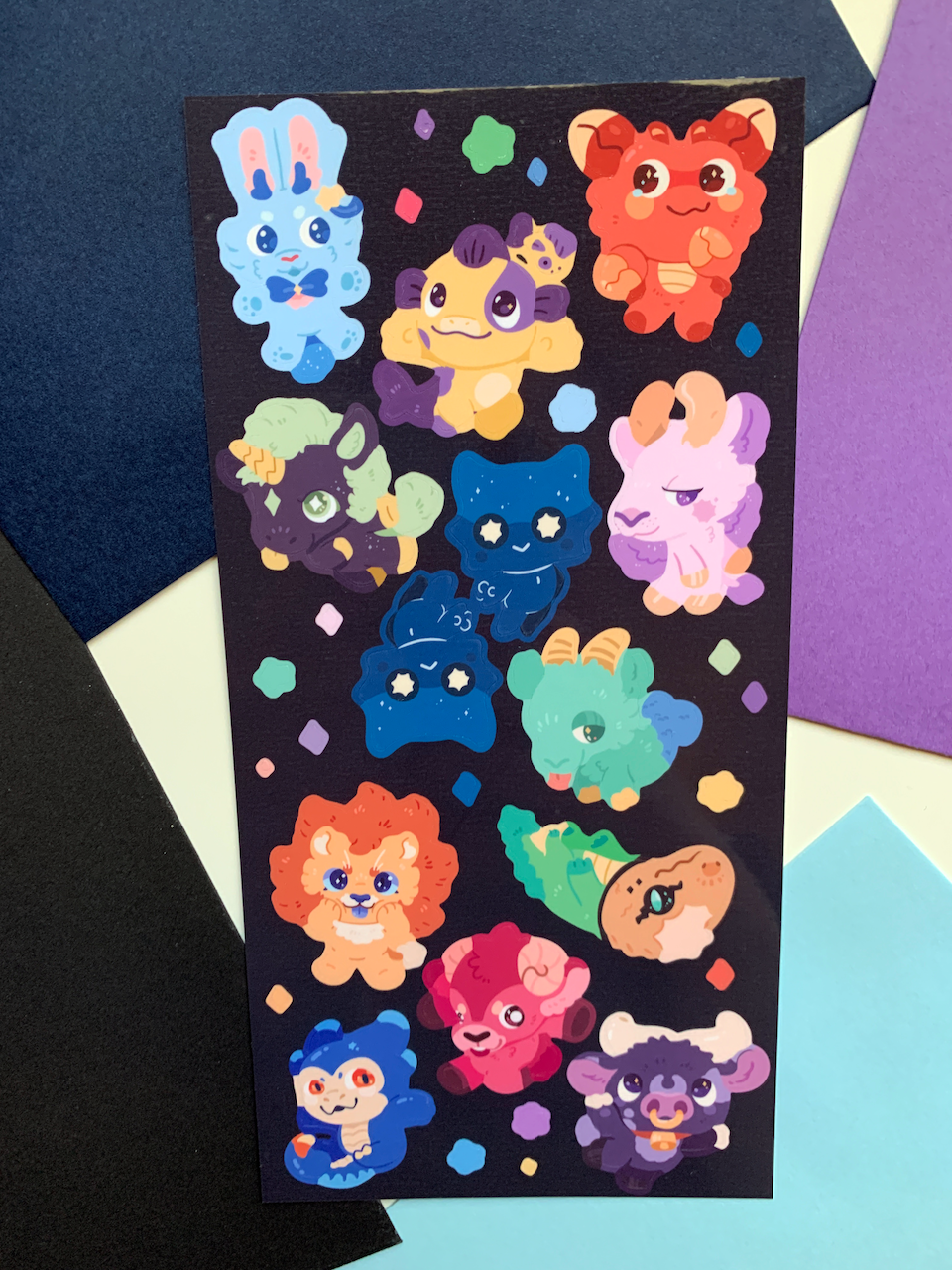 Zodiac Sticker Sheet