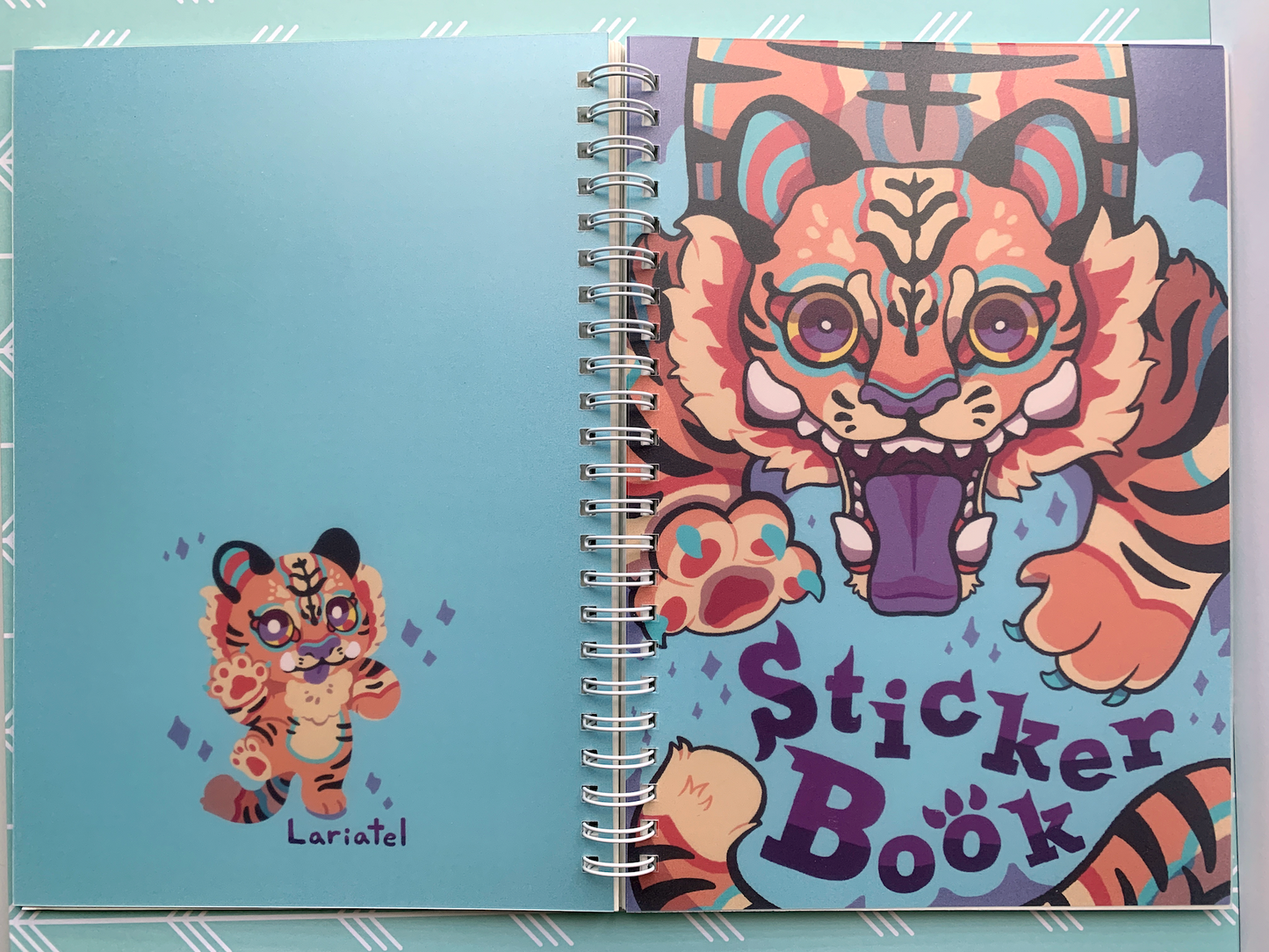 Tiger Sticker Book