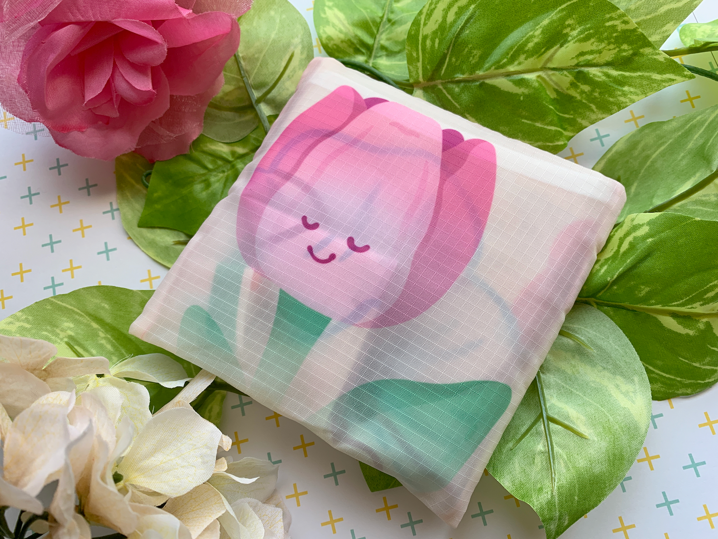 Flowers - Foldable Reusable Bag