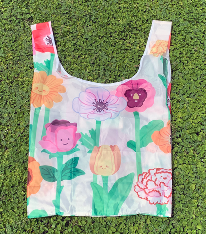 Flowers - Foldable Reusable Bag