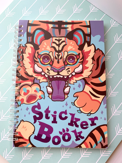 Tiger Sticker Book