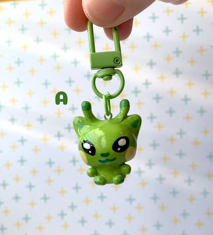 Alien Kitty Charm