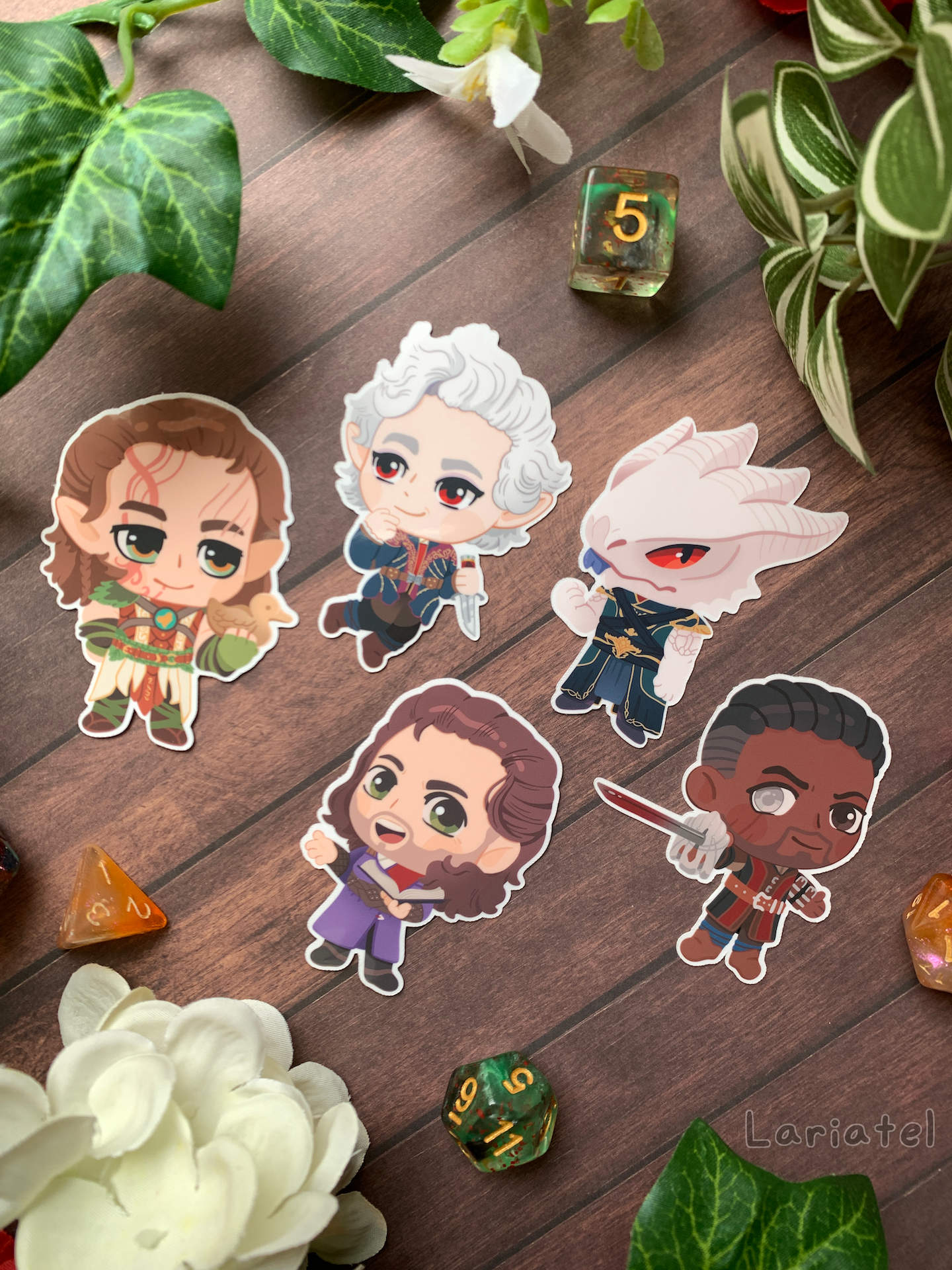 Dice Roll - Sticker Pack B