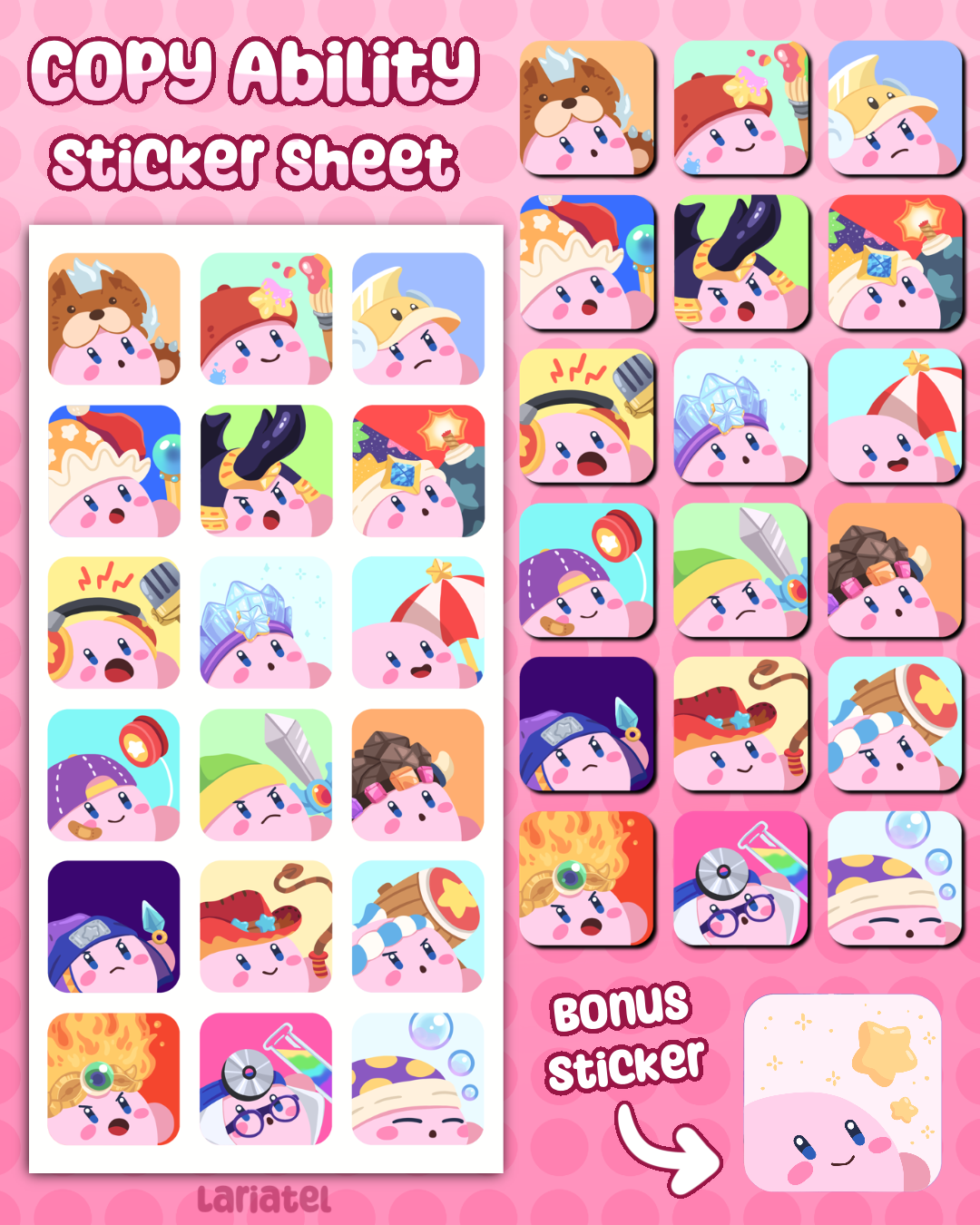 Copy Ability Sticker Sheet