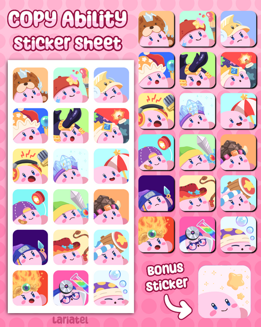 Copy Ability Sticker Sheet