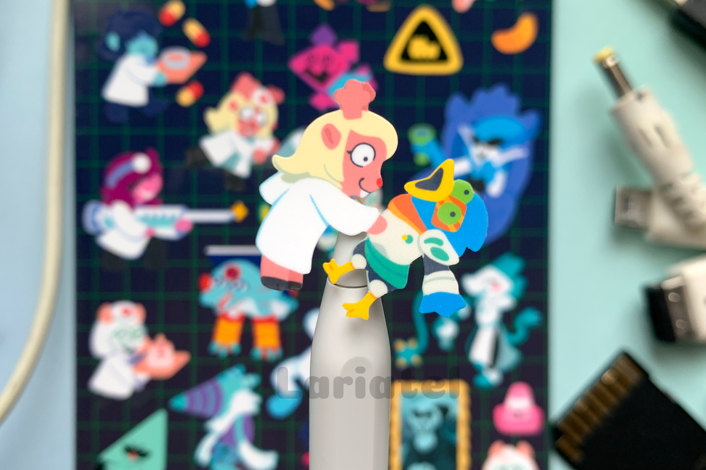 Cyber World Sticker Sheet