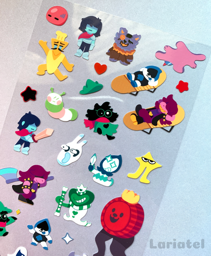 Dark World Sticker Sheet