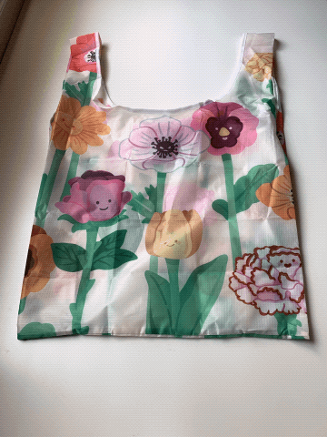 Flowers - Foldable Reusable Bag