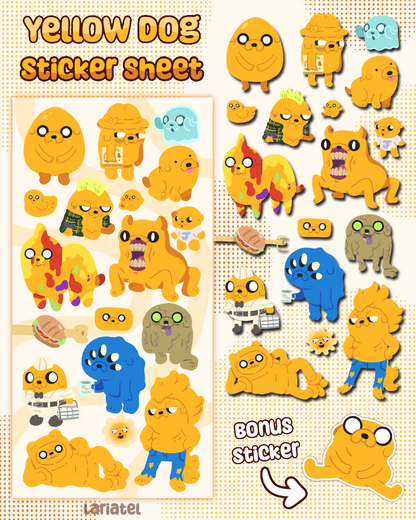 Jake Sticker Sheet