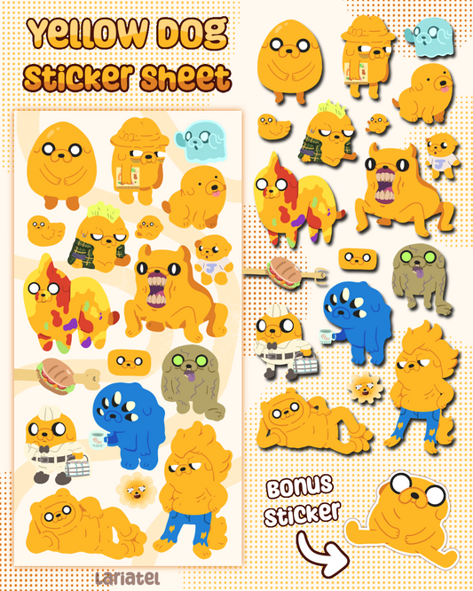 Jake Sticker Sheet