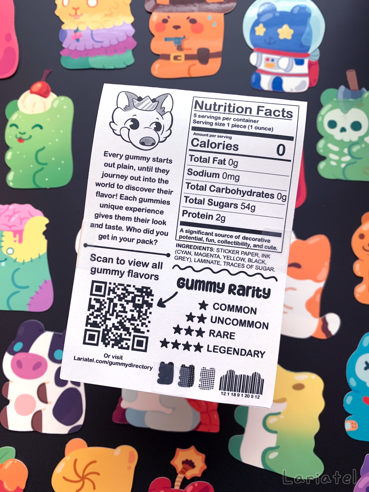 Jumbo Gummy - Mystery Sticker Pack