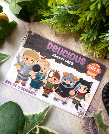 Delicious - Sticker Pack A