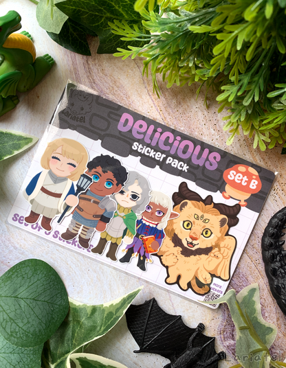 Delicious - Sticker Pack B