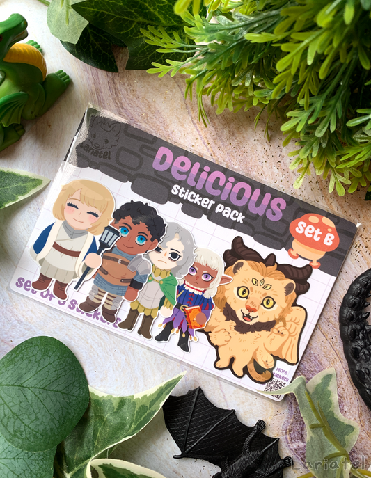 Delicious - Sticker Pack B