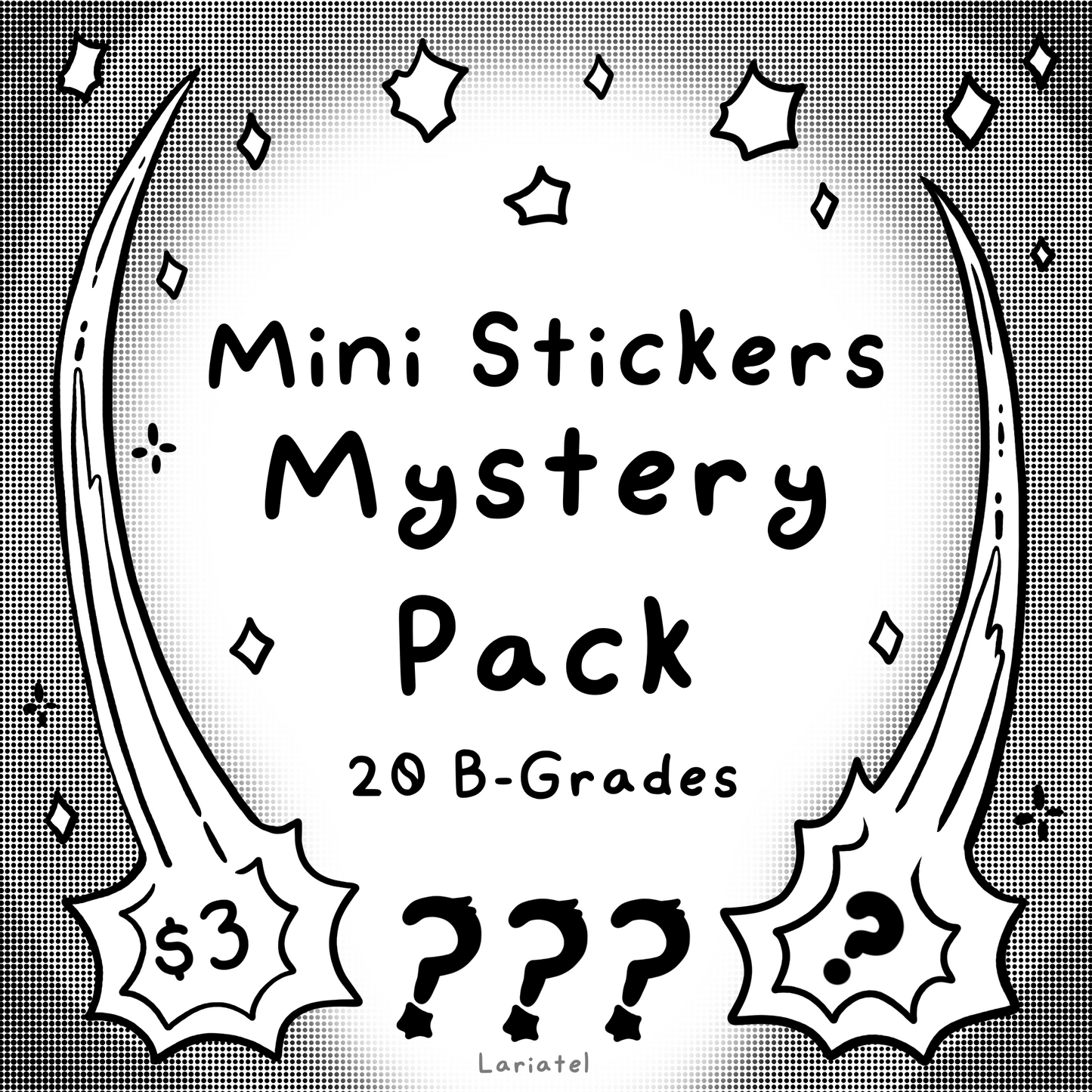 B-Grade Mystery Stickers
