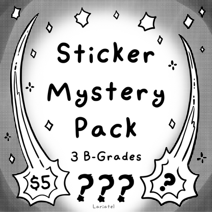 B-Grade Mystery Stickers