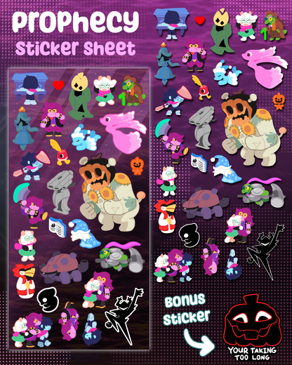 Prophecy Sticker Sheet