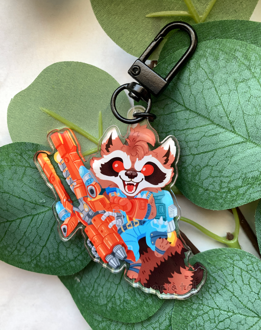 Rocket Keychain