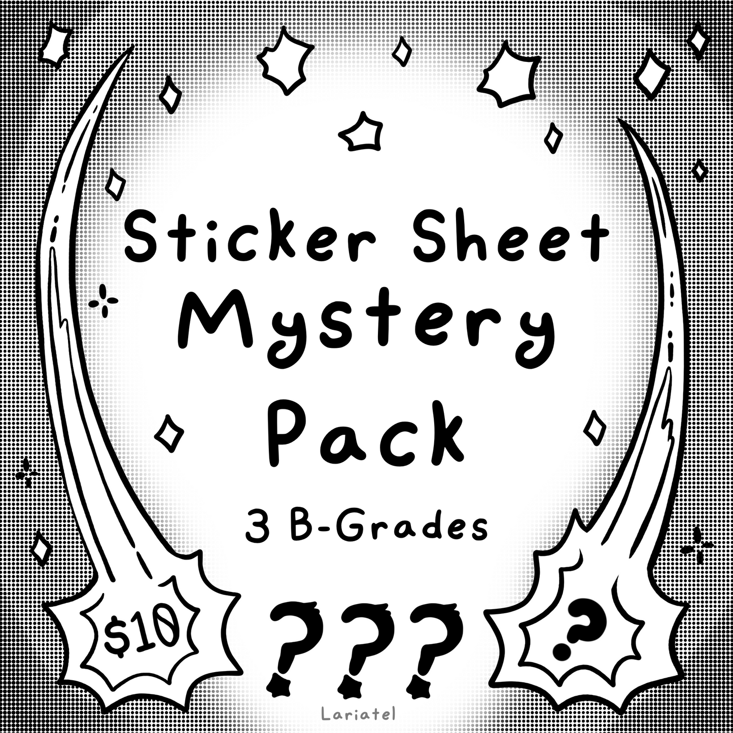 B-Grade Mystery Stickers