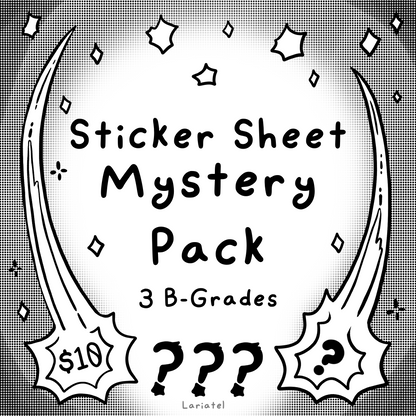 B-Grade Mystery Stickers
