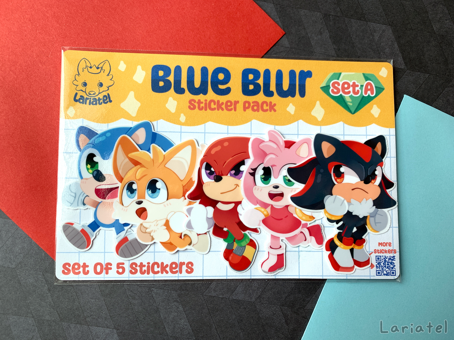 Blue Blur - Sticker Pack A