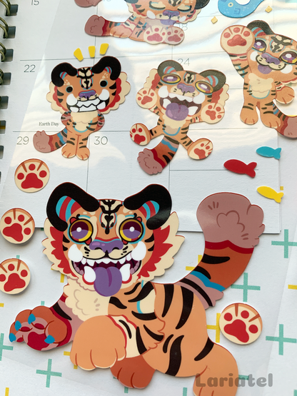 Taiga Sticker Sheet