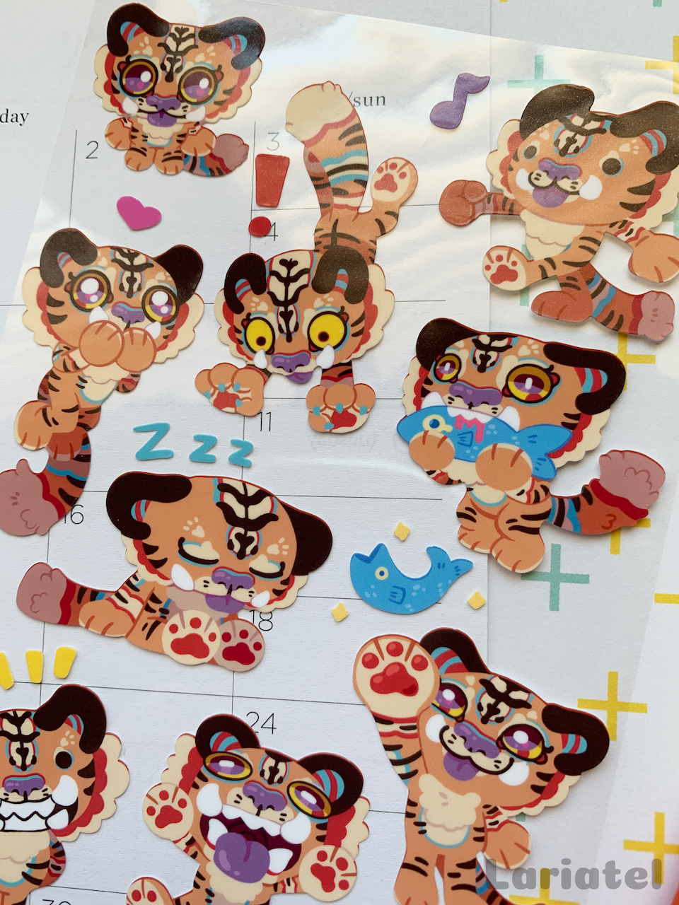 Taiga Sticker Sheet