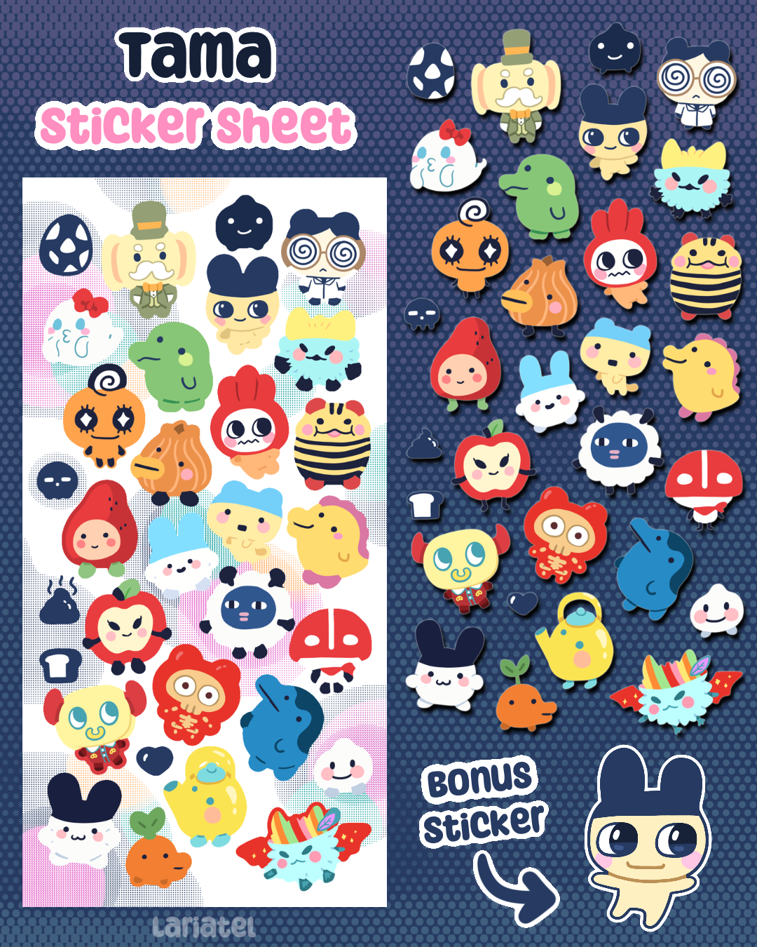 Tama Sticker Sheet